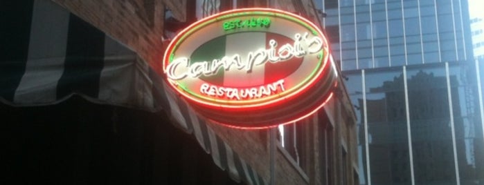 Campisi's Restaurant - Downtown Dallas is one of Let's eat pizza in D-FW!.