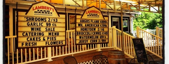 Lambert's Farm Market is one of Cape Cod: Restaurants.