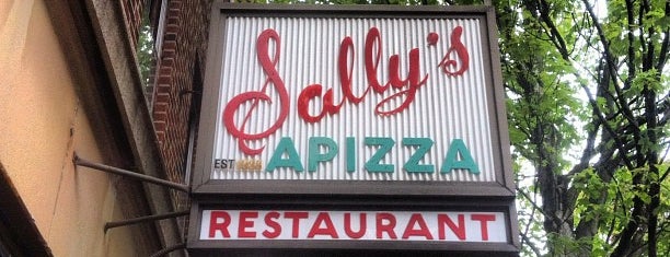 Sally's Apizza is one of The Elm City.