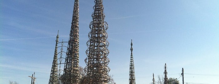 Watts Towers of Simon Rodia State Historic Park is one of South Bay / SW LA.