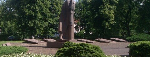 Paminklas Adomui Mickevičiui | Adam Mickiewicz monument is one of Sights. Вильнюс..