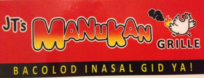 JT's Manukan Grille is one of Mga kainan.