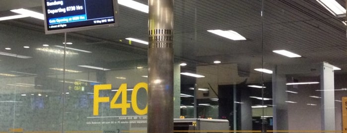 Gate F40 is one of SIN Airport Gates.