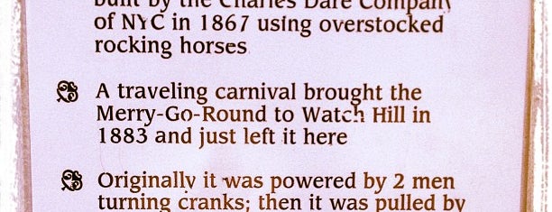 Watch Hill Carousel is one of Brett’s Liked Places.