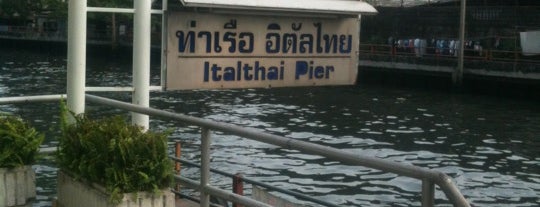 Italthai Pier (E7) is one of Khlong Saen Seap Express Boat.