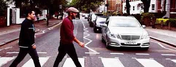 Abbey Road Crossing is one of London, August 2012.