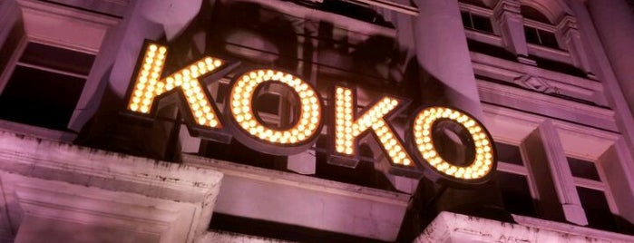 KOKO is one of The best music venues in London.