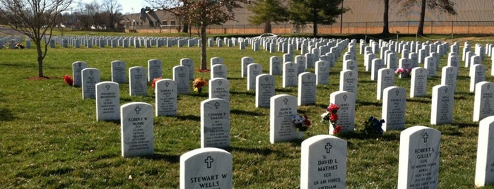 Mountain Home National Cemetery is one of United States National Cemeteries.