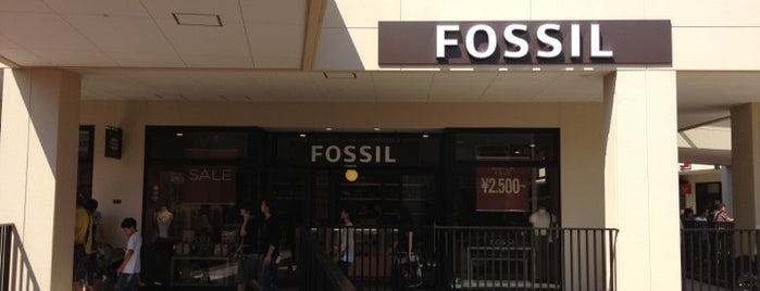 FOSSIL is one of 三井アウトレットパーク 滋賀竜王.
