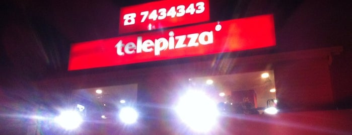 Telepizza is one of Tempat yang Disukai Nacho.