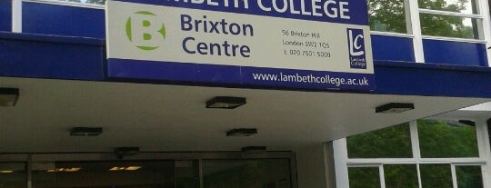 Lambeth College (Brixton) is one of The sights of Brixton Hill.