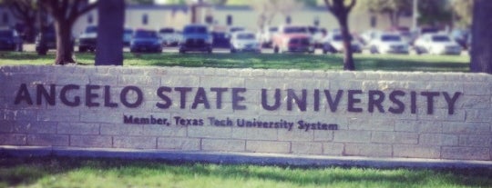 Angelo State University is one of Texas Higher Education.