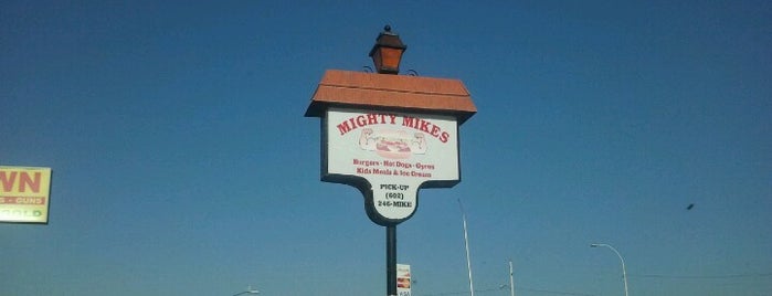 Mighty Mikes Burgers And More is one of Let's go.