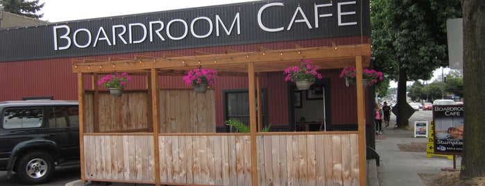 Boardroom Cafe is one of สถานที่ที่บันทึกไว้ของ Robby.