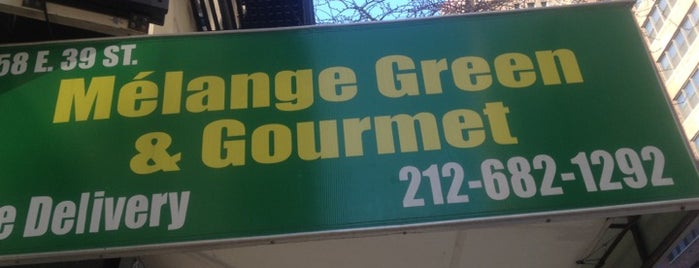 Melange Green & Gourmet is one of nyc.