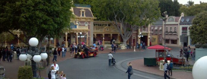 Main Street, U.S.A. is one of Disneyland.