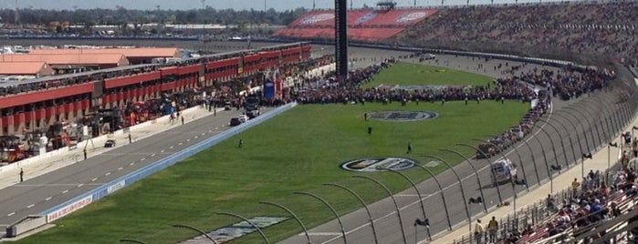 Auto Club Speedway is one of All American's Sports Venues.