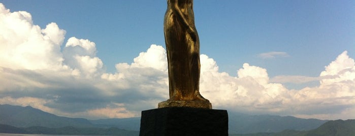 TATSUKO statue is one of 東日本の旅 in summer, 2012.