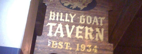 Billy Goat Tavern is one of Midwest & Mtn Old-Timey Bars, Cafes, & Restaurants.