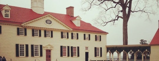 George Washington's Mount Vernon is one of Postcard Tour.