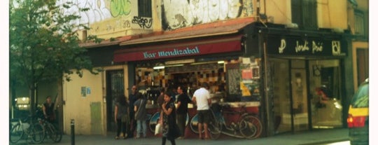 Bar Mendizábal is one of To try in Barcelona.