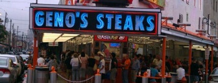 Geno's Steaks is one of Philadelphia.