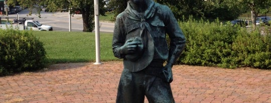 The Boy Scout Statue is one of Historical Monuments, Statues, and Parks.