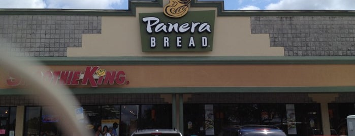 Panera Bread is one of visited here.