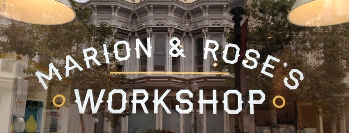 Marion and Rose's Workshop is one of EAST BAY SHOPPING.