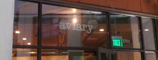 Aviary is one of Places to Drink in PDX.