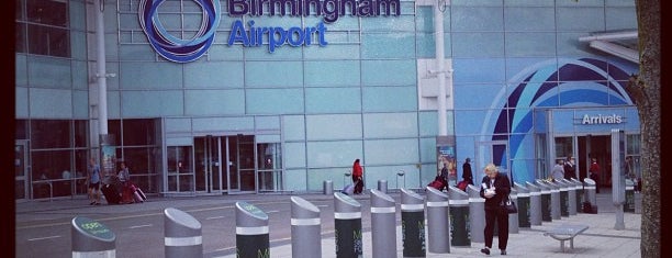 Birmingham Airport (BHX) is one of Harry's to-do list (Birmingham).
