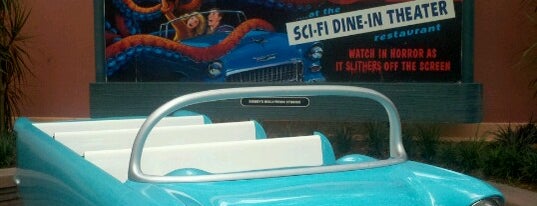 Sci-Fi Dine-In Theater is one of Happy Hour at the Happiest Place on Earth.