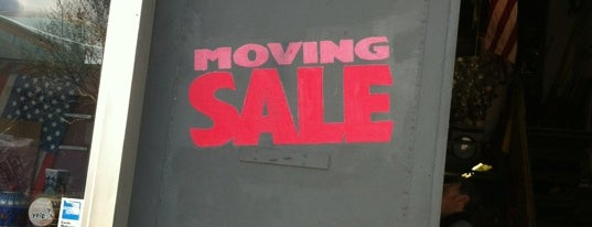 Moving Sale is one of Thrift Shops.
