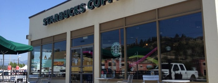 Starbucks is one of Okanagan Coffee Shops.
