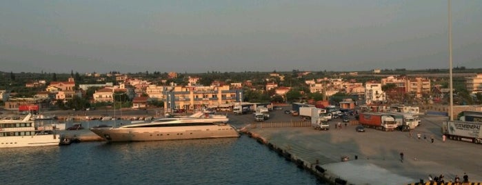 Port of Kyllini is one of สถานที่ที่บันทึกไว้ของ Spiridoula.