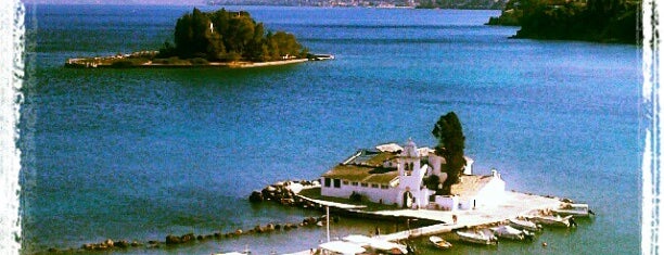 Kanoni is one of Corfu island Greece.