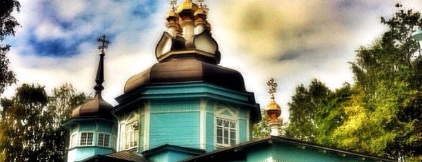 Церковь Святого Великомученика Димитрия Солунского is one of Объекты культа Санкт-Петербурга.