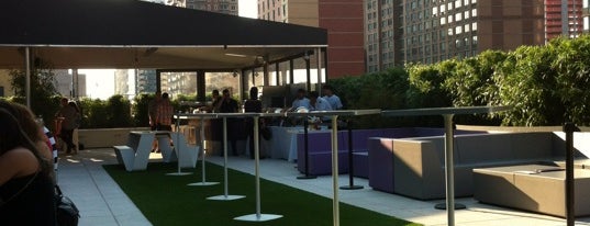 Four at Yotel is one of Outdoor drinking.