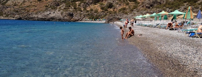 Krios Beach is one of สถานที่ที่บันทึกไว้ของ Spiridoula.