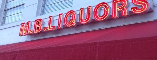 MB Liquors is one of Locais curtidos por Sue.