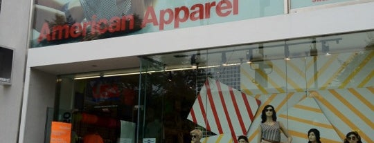 American Apparel is one of Timothy Johnさんのお気に入りスポット.