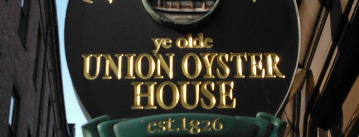 Union Oyster House is one of Adam's Saved Places.