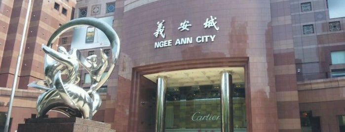 Ngee Ann City is one of Tempat yang Disukai Elnofian.