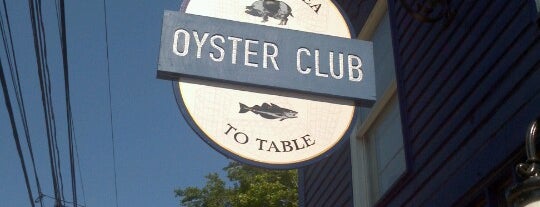 Oyster Club is one of Mystic Restaurant Week.