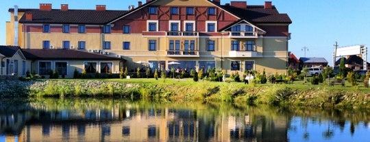 Панська Гора is one of Hotels.