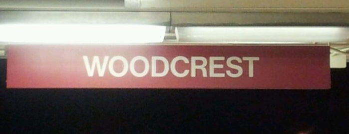 PATCO: Woodcrest Station is one of Ride the PATCO Speedline!.