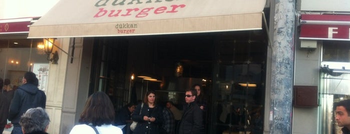 Dükkan Burger is one of Good Food on İstiklal Caddesi.