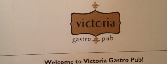 Victoria Gastro Pub is one of The Great Baltimore Check-In 2012.