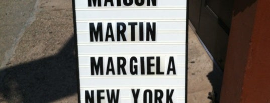 Maison Margiela is one of new york to do.