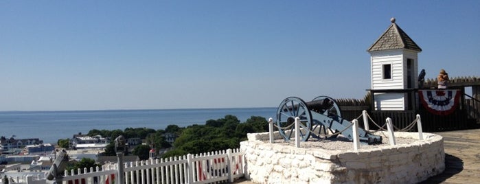 Fort Mackinac is one of Vacation Dreams.